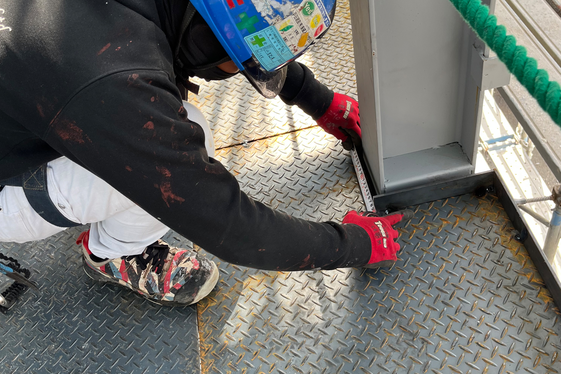 プロ意識を持ち、妥協しない施工